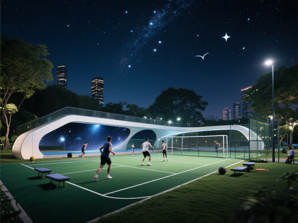 在繁忙的都市生活中，寻找一片既能释放活力又能感受自