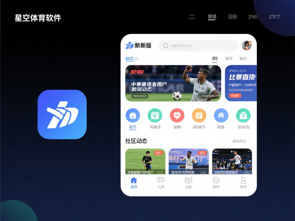 最新版本的星空体育软件在界面设计上进行了大幅改进，